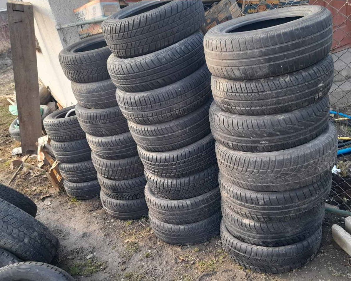 Oddam opony od 13 do 20 cali z osobówek, większość nadająca się do użytku. 2